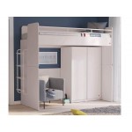 Παιδική κουκέτα WHITE STUDIO 8